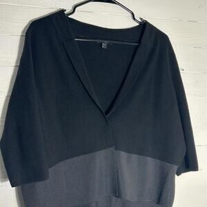 COS Collection of Style, black, cardigan, wool, women’s size small.
